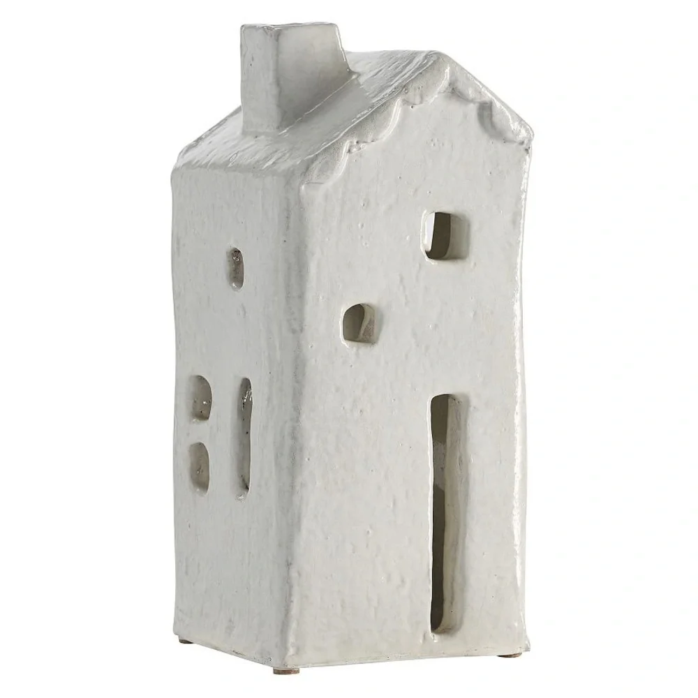 Handcrafted Ceramic Christmas Village House / DES: 1/ TALL CERAMIC HOUSE